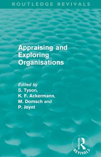 Produktbild: Appraising and Exploring Organisations (Routledge Revivals)