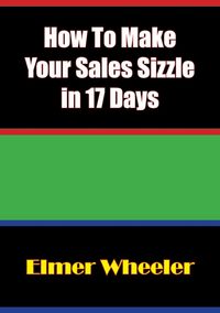 Produktbild: How To Make Your Sales Sizzle in 17 Days