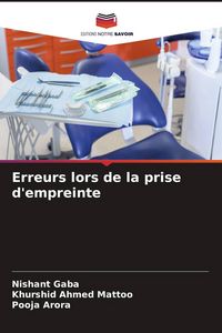 Produktbild: Erreurs lors de la prise d'empreinte