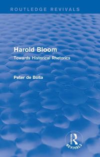 Produktbild: Harold Bloom (Routledge Revivals)