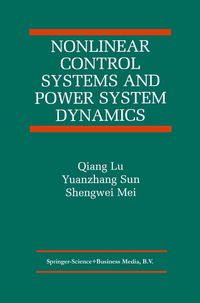 Produktbild: Nonlinear Control Systems and Power System Dynamics