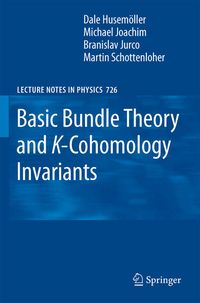 Produktbild: Basic Bundle Theory and K-Cohomology Invariants