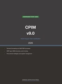 Produktbild: ASCM CPIM v9.0 Supply Chain Study Guide 2026