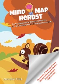 Produktbild: KitaFix-Mindmap Herbst (Fertig ausgearbeitete Gedankenlandkarten f&uuml;r die Vorschularbeit in Kindergarten und Kita)