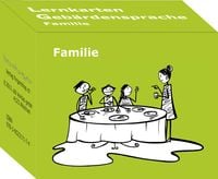 Produktbild: Lernkarten Geb&auml;rdensprache: Familie