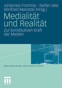 Produktbild: Medialit&auml;t und Realit&auml;t