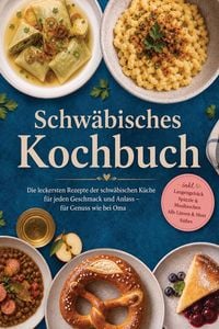 Produktbild: Schw&auml;bisches Kochbuch: Die leckersten Rezepte der schw&auml;bischen K&uuml;che f&uuml;r jeden Geschmack und Anlass - f&uuml;r Genuss wie bei Oma - inkl. Laugengeb&auml;ck, Sp&auml;