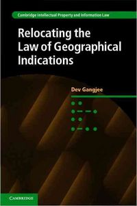 Produktbild: Relocating the Law of Geographical Indications