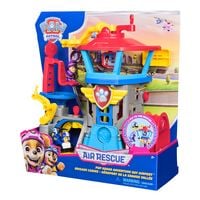 Produktbild: PAW Patrol Air Rescue - Pup Squad Flughafen Tower mit Fahrzeugstarter, Chase-Pup Squad Racer und B&uuml;rgermeister-Figur