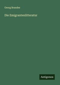 Produktbild: Die Emigrantenlitteratur
