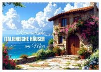Produktbild: Romantische italienische H&auml;user am Meer (Wandkalender 2027 DIN A2 quer), CALVENDO Monatskalender