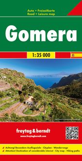 Produktbild: freytag & berndt Stra&szlig;enkarte Gomera 1:35.000