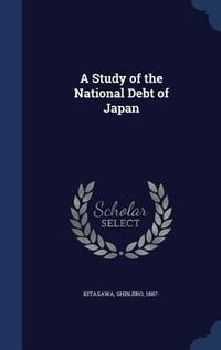 Produktbild: A Study of the National Debt of Japan
