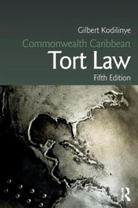 Produktbild: Kodilinye, G: Commonwealth Caribbean Tort Law