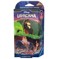 Produktbild: Disney Lorcana TCG: Himmelsleuchten - Starter Deck Smaragd und Stahl (Deutsch)