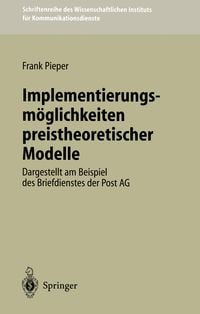 Produktbild: Implementierungsm&ouml;glichkeiten preistheoretischer Modelle