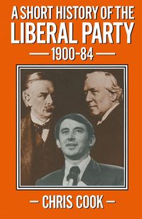 Produktbild: A Short History of the Liberal Party 1900-1984