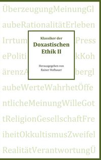 Produktbild: Klassiker der Doxastischen Ethik II