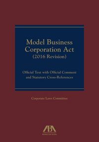 Produktbild: Model Business Corporation Act (2016 Revision)