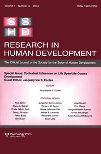 Produktbild: Contextual Influences on Life Span/life Course