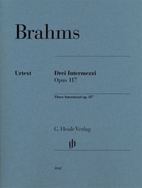Produktbild: Johannes Brahms - 3 Intermezzi op. 117