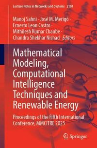 Produktbild: Mathematical Modeling, Computational Intelligence Techniques and Renewable Energy
