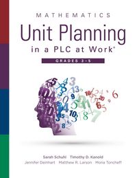 Produktbild: Mathematics Unit Planning in a PLC at Work&reg;, Grades 3--5