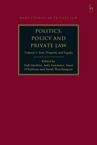Produktbild: Politics, Policy and Private Law