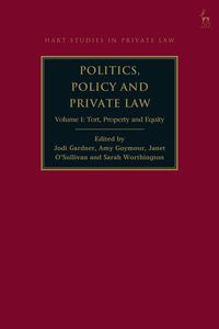Produktbild: Politics, Policy and Private Law