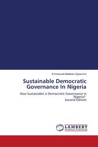 Produktbild: Sustainable Democratic Governance In Nigeria