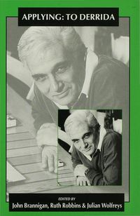 Produktbild: Applying: To Derrida
