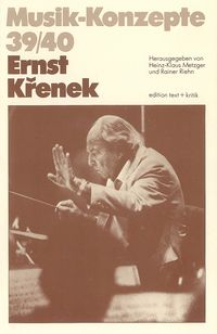 Produktbild: Ernst Krenek