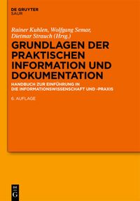 Produktbild: Grundlagen der praktischen Information und Dokumentation