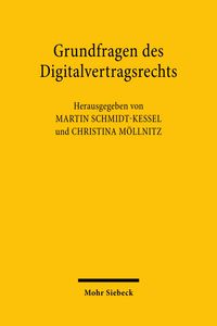 Produktbild: Grundfragen des Digitalvertragsrechts