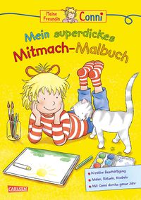 Bild vom Artikel Conni Gelbe Reihe (Beschäftigungsbuch): Mein superdickes Mitmach-Malbuch vom Autor Hanna Sörensen