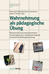 Produktbild: Wahrnehmung als p&auml;dagogische &Uuml;bung