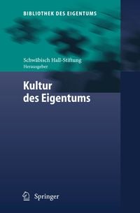 Produktbild: Kultur des Eigentums