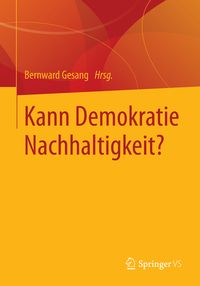 Produktbild: Kann Demokratie Nachhaltigkeit?