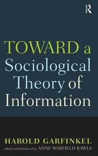 Produktbild: Toward A Sociological Theory of Information