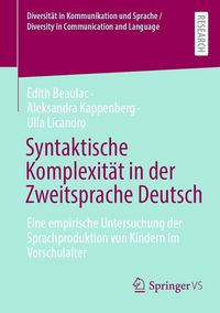 Produktbild: Syntaktische Komplexit&auml;t in der Zweitsprache Deutsch