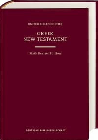 Produktbild: Greek New Testament GNT6. Gro&szlig;druckausgabe