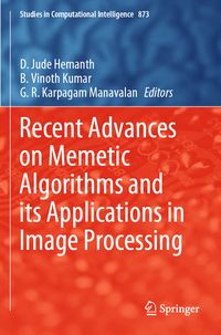 Produktbild: Recent Advances on Memetic Algorithms and its Applications in Image Processing
