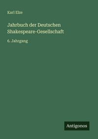 Produktbild: Jahrbuch der Deutschen Shakespeare-Gesellschaft