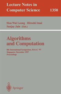 Produktbild: Algorithms and Computation