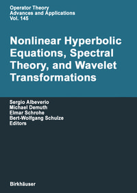Produktbild: Nonlinear Hyperbolic Equations, Spectral Theory, and Wavelet Transformations