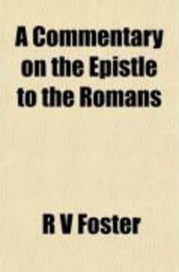 Produktbild: A Commentary on the Epistle to the Romans