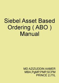 Produktbild: Siebel Asset Based Ordering ( ABO )