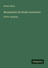 Produktbild: Monatshefte f&uuml;r Musik-Geschichte