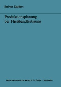 Produktbild: Produktionsplanung bei Flie&szlig;bandfertigung