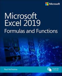 Produktbild: Microsoft Excel 2019 Formulas and Functions
